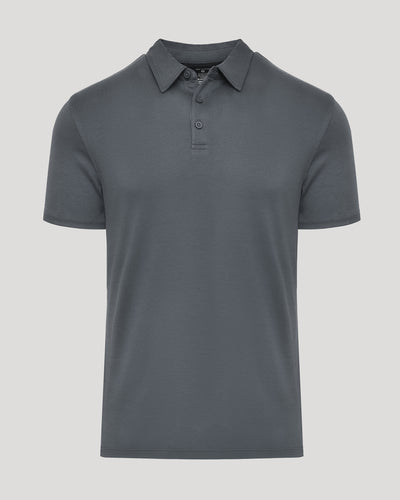 Premium Pima Polo - Carbon