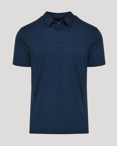 Premium Pima Polo - Navy