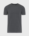 Charcoal Heather Gray Short Sleeve Loungewear Tee