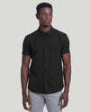 Black Commuter Short Sleeve Shirt