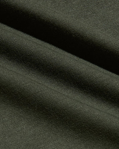 Pima Cotton Blend Crew ‑ Curved Hem