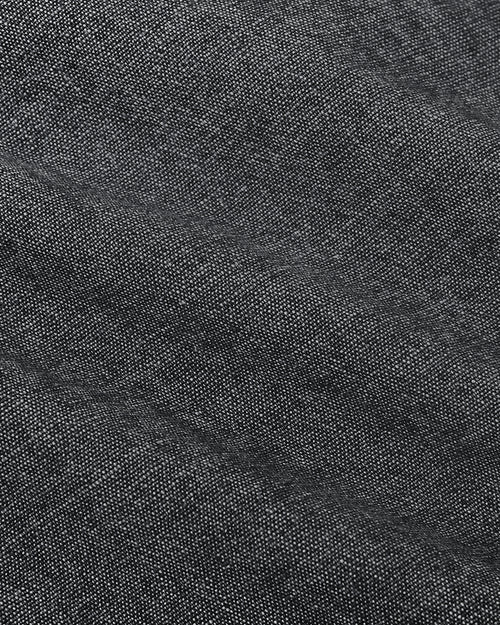 Black Wash Short Sleeve Stretch Chambray Shirt