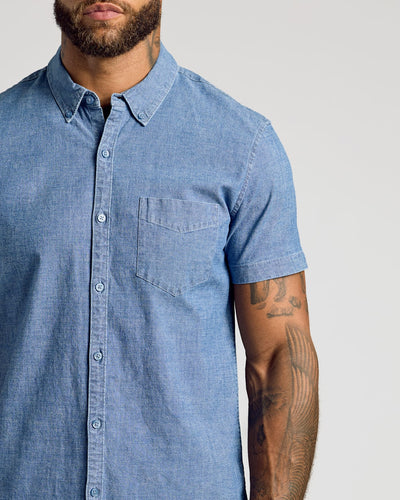 Chambray Short Sleeve Shirt