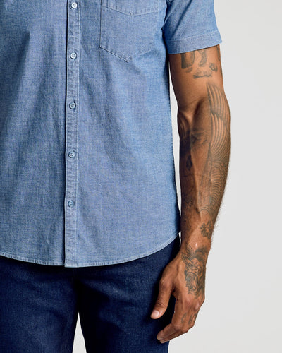 Chambray Short Sleeve Shirt