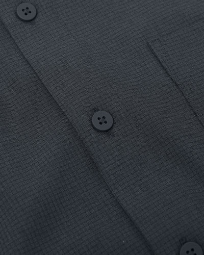 Short Sleeve Ripstop Commuter Shirt - Heather Navy