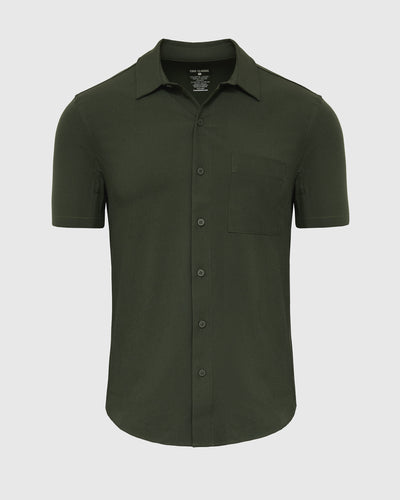 Short Sleeve Ripstop Commuter Shirt - Olive