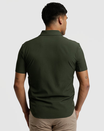 Short Sleeve Ripstop Commuter Shirt - Olive