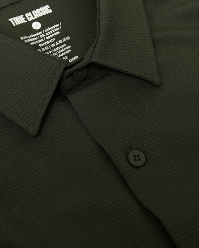 Short Sleeve Ripstop Commuter Shirt - Olive