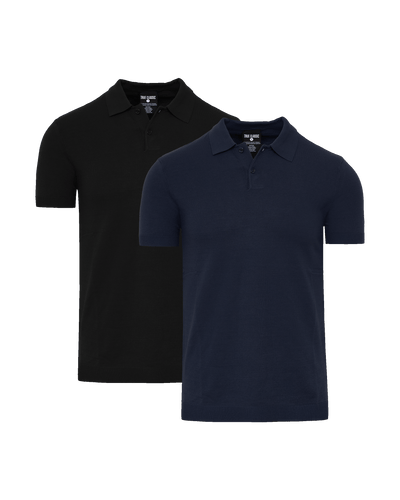 Classic Long Sleeve Henley - Black