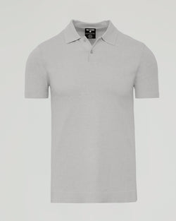 Heather Gray Dressy Polo