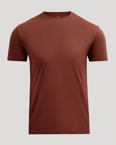 Premium Pima Crew Neck - Chestnut