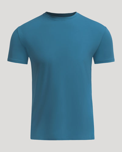 Premium Pima Crew Neck - Lagoon