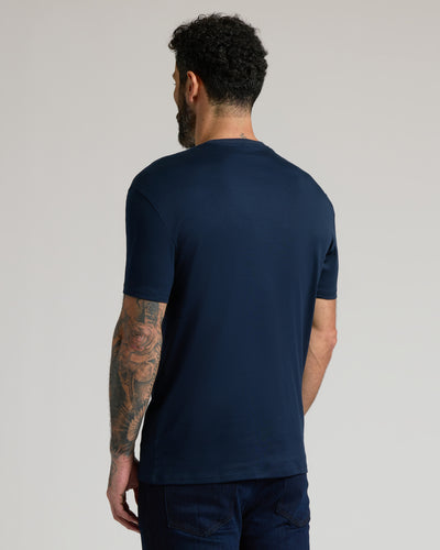 Premium Pima Crew Neck - Navy
