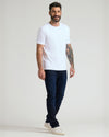 Pima Cotton Blend Crew 4-Pack
