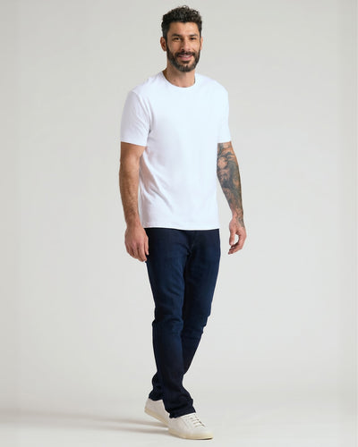 Pima Cotton Blend Crew (2‑Pack)