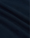Close-up of dark blue fabric texture