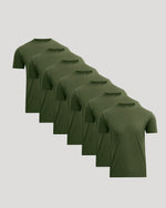 All Grove Pima Cotton Blend Crew 7-Pack