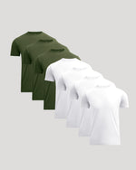 Pima Cotton Blend Crew 7-Pack