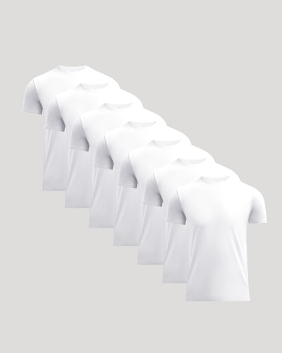 Pima Cotton Blend Crew (7‑Pack)