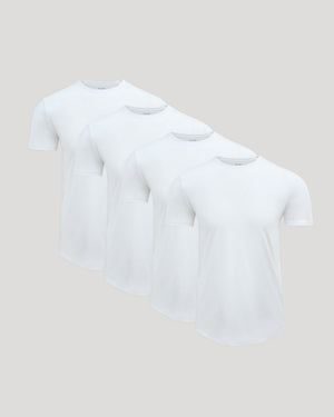 True Classic Men’s Pima Cotton Blend Curved Hem Crew lineup.