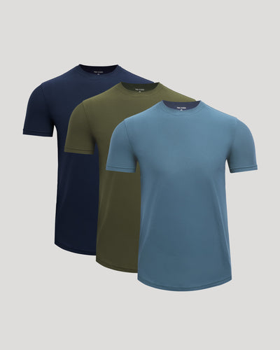 Active Curved Hem Crew