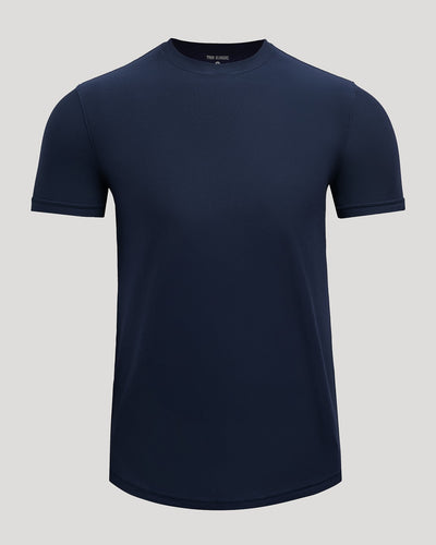 Active Curved Hem Crew