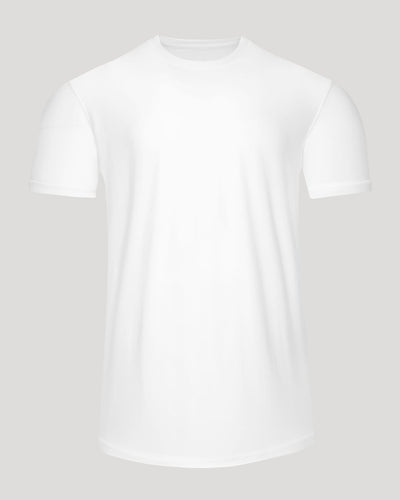 Active Curved Hem Crew