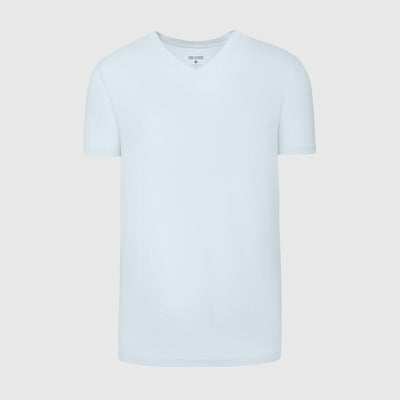 Classic V-Neck - Blue Quartz