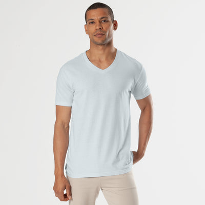 Classic V-Neck - Blue Quartz