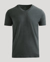 Charcoal Heather Gray Classic V-Neck