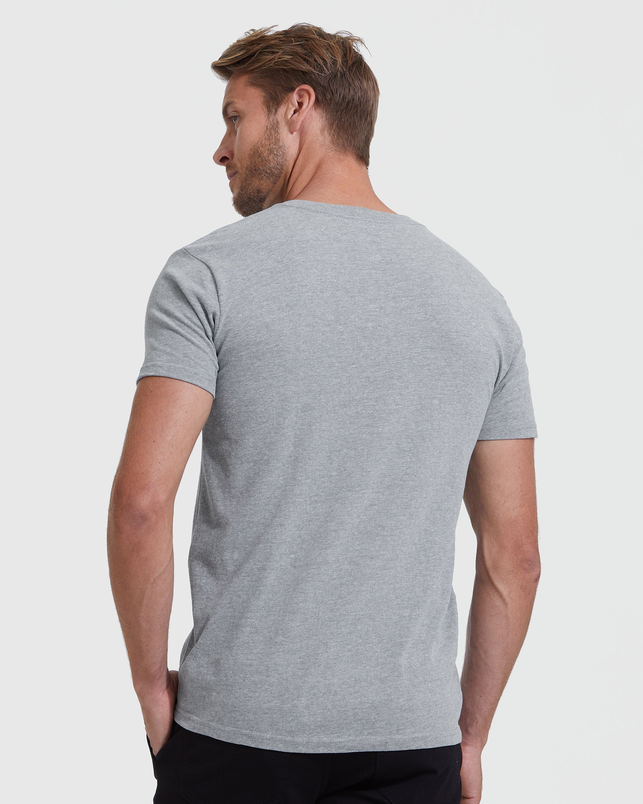All Heather Gray 3-Pack
