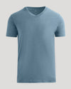 Heather Indigo Classic V-Neck