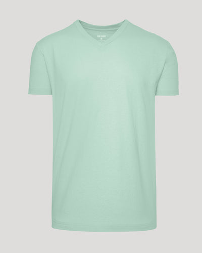 Classic V-Neck - Heather Mist
