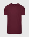 Mahogany V Neck T Shirt
