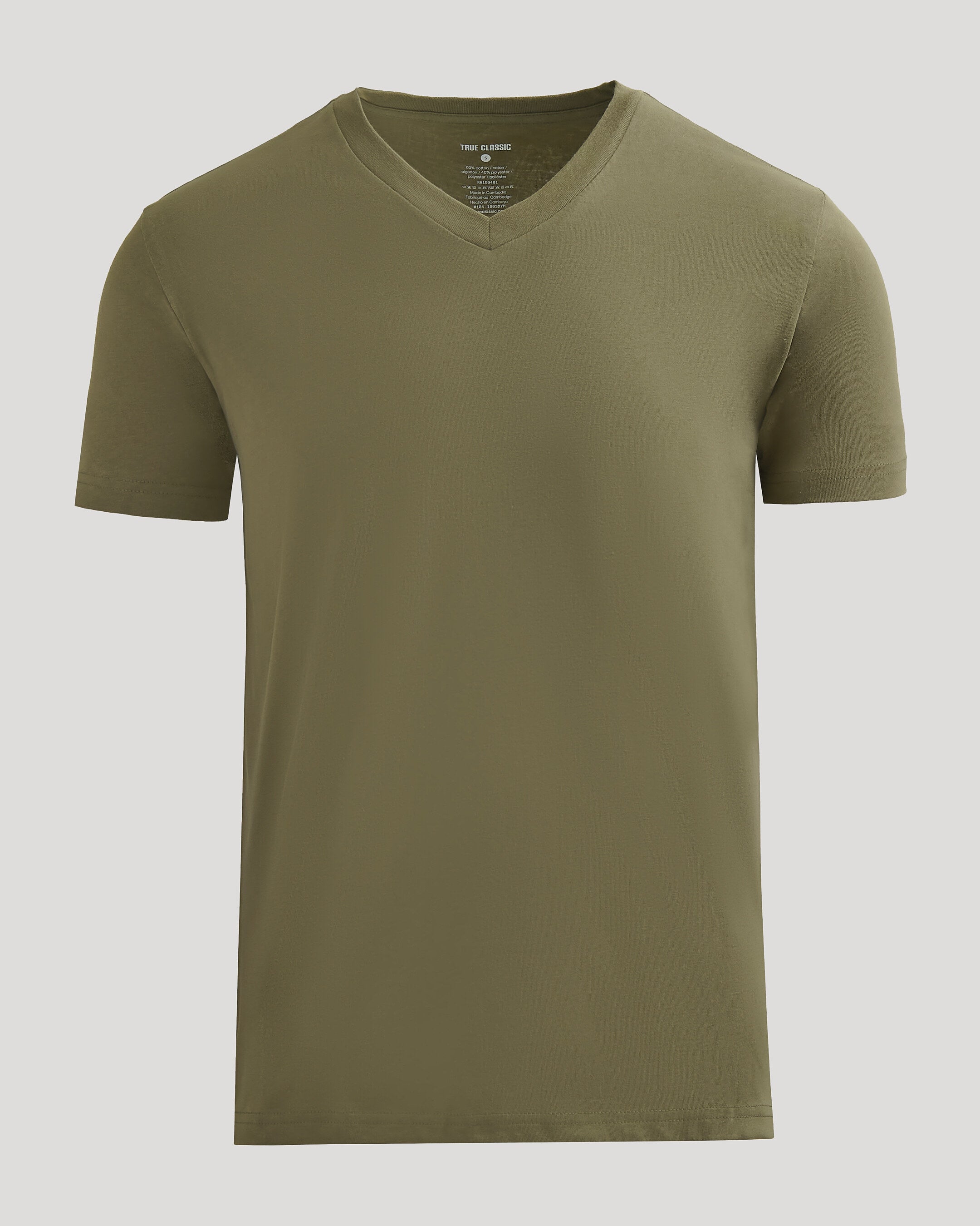 jun mikami  V-neck shirts カーキ V-neck sweatshirt - Khaki