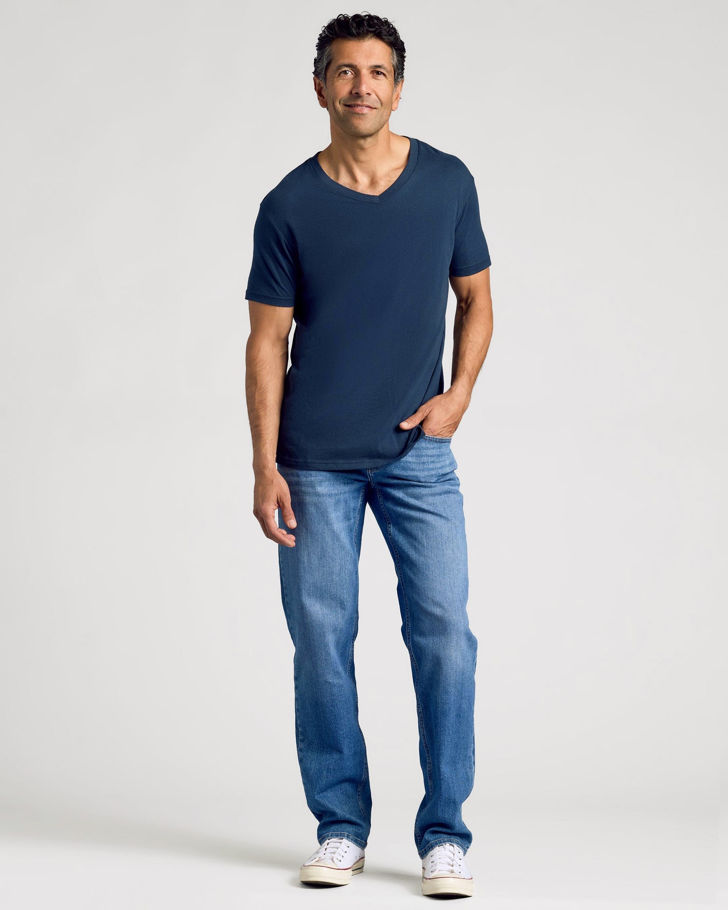 Essential V-Neck Tee 3-Pack
