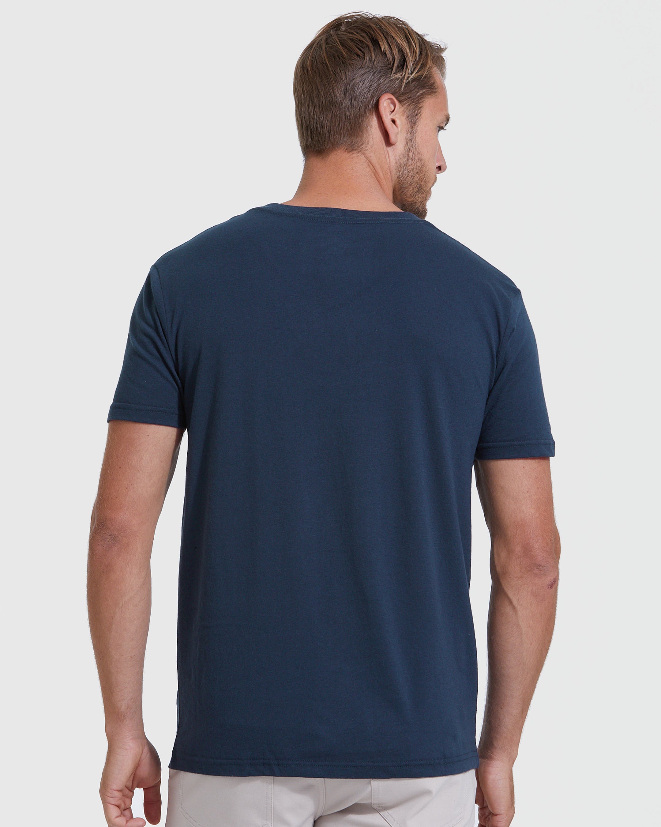 Navy V-Neck T-Shirt – True Classic