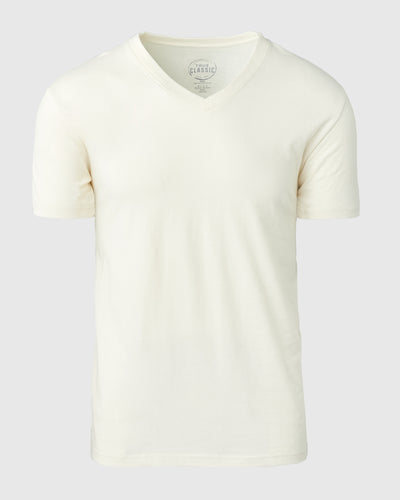 Classic V-Neck - Off White