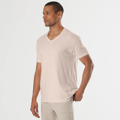 Classic V-Neck - Pink Opal