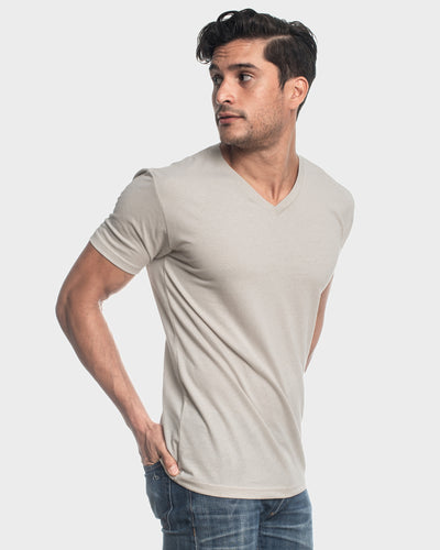 Classic V-Neck - Sand