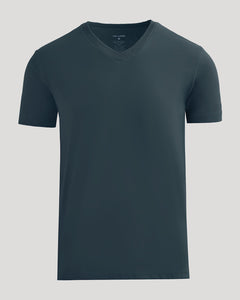 True ClassicDark gray t-shirt on a light gray background