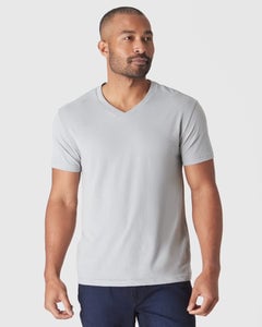 True ClassicSteel Short Sleeve Vee Neck T-Shirt