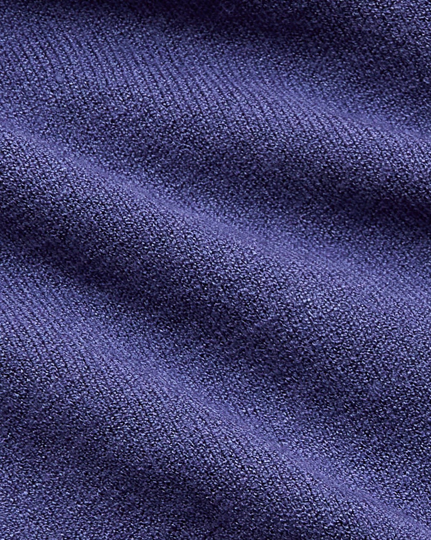 Blueberry Dressy V-Neck Sweater's textured knit fabric close-up.