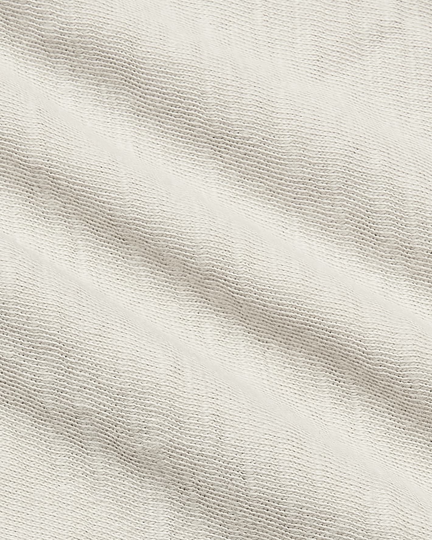 Womens Oatmeal Relaxed Slub V-Neck Tee 4-Pack, textured cotton knit close-up.