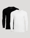 Classic Long Sleeve Crew Neck 2-Pack