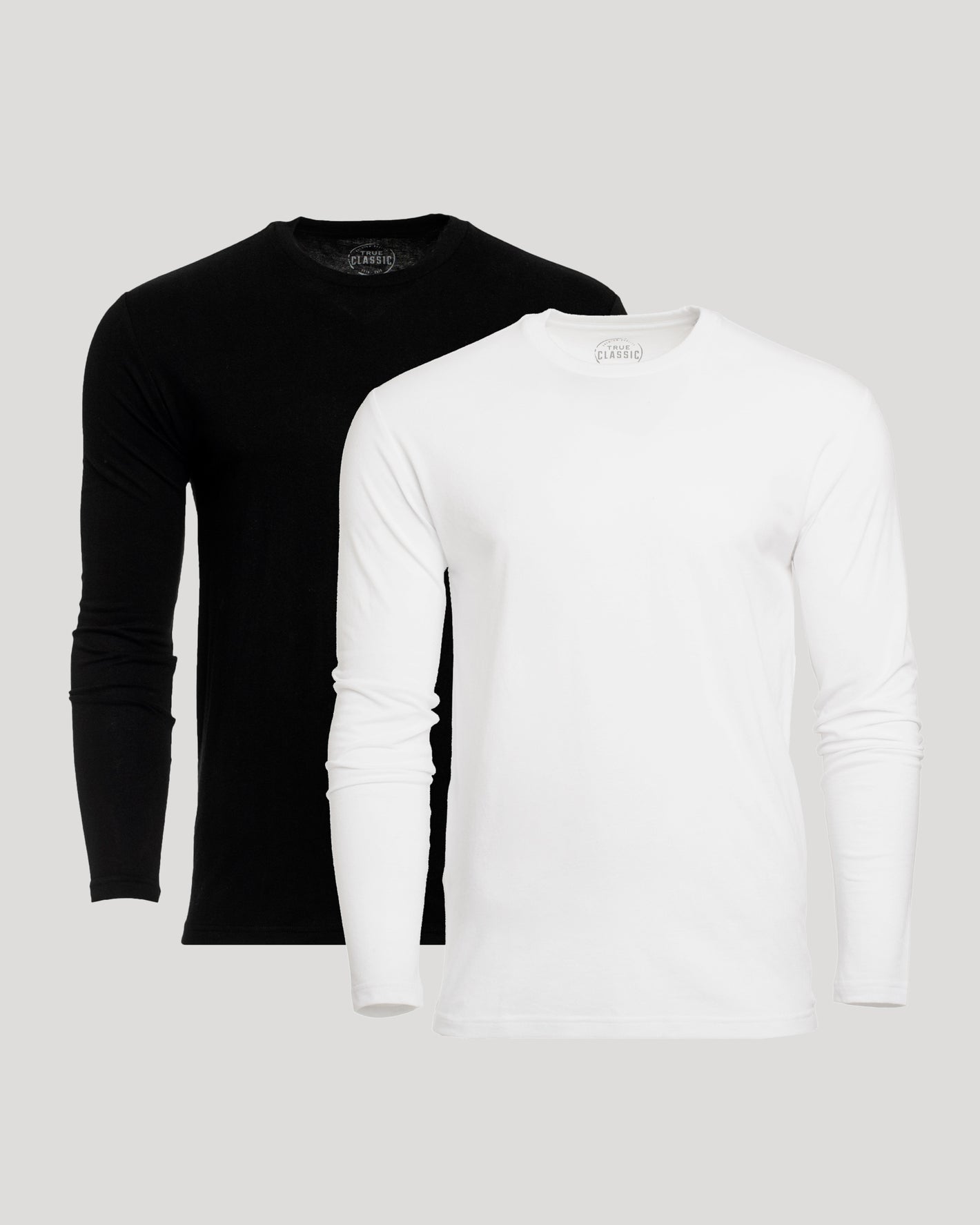 Classic Long Sleeve Crew Neck 2-Pack