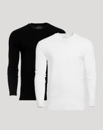 Classic Long Sleeve Crew Neck 2-Pack