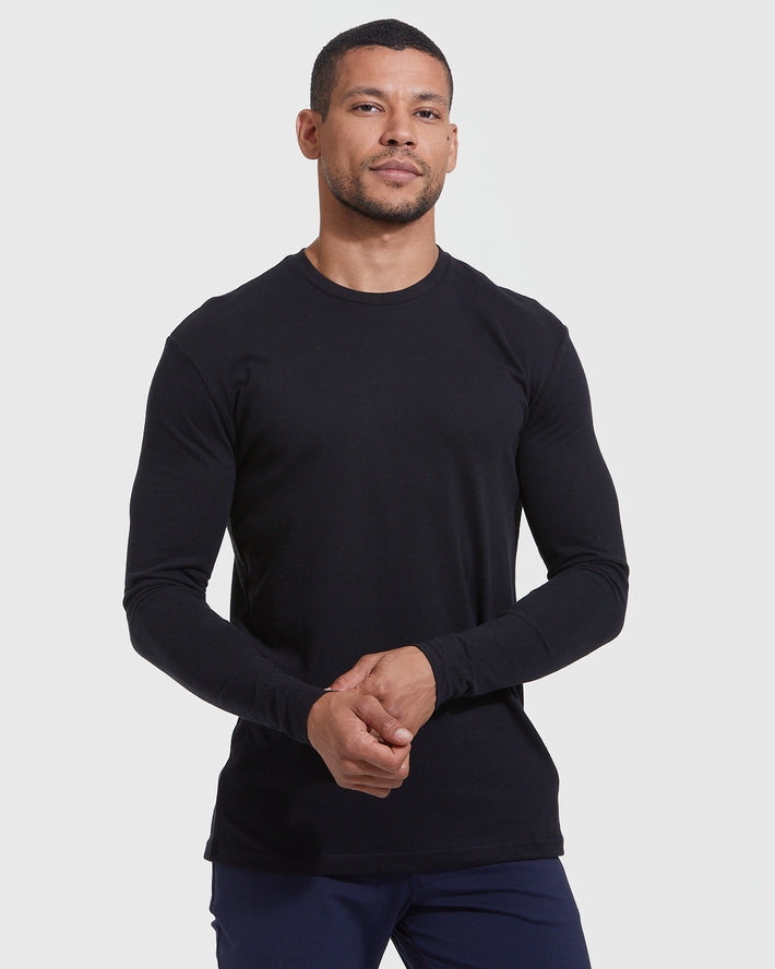 6761 Black Crew Neck T-Shirt main image 1