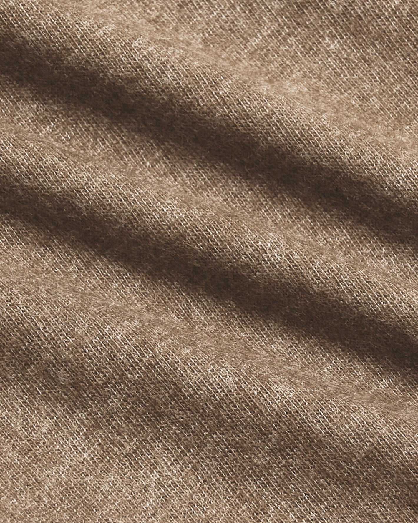 Dark Heather Sagewood Classic Long Sleeve Crew Neck fabric close-up.