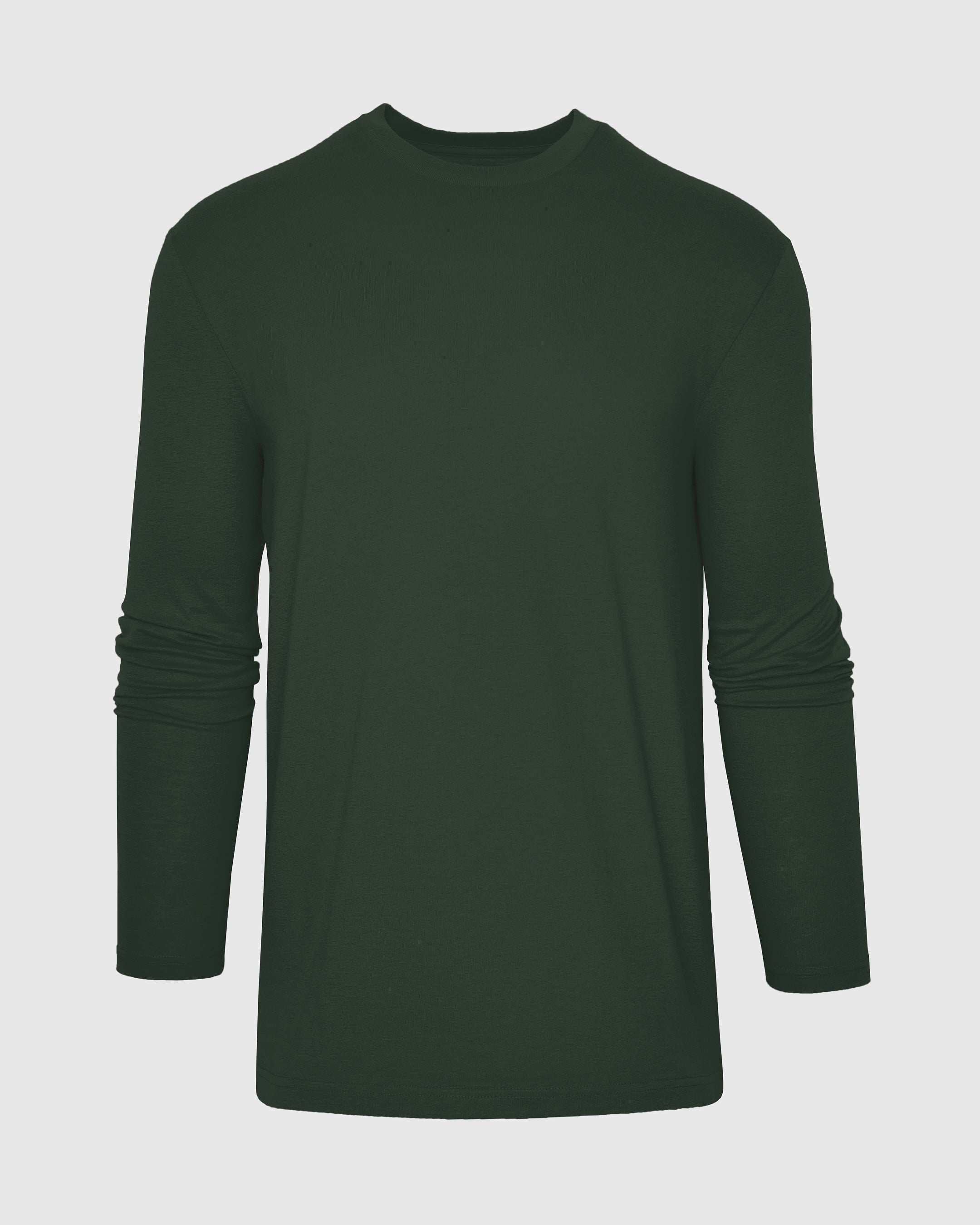 Dark Olive Long Sleeve T-Shirt